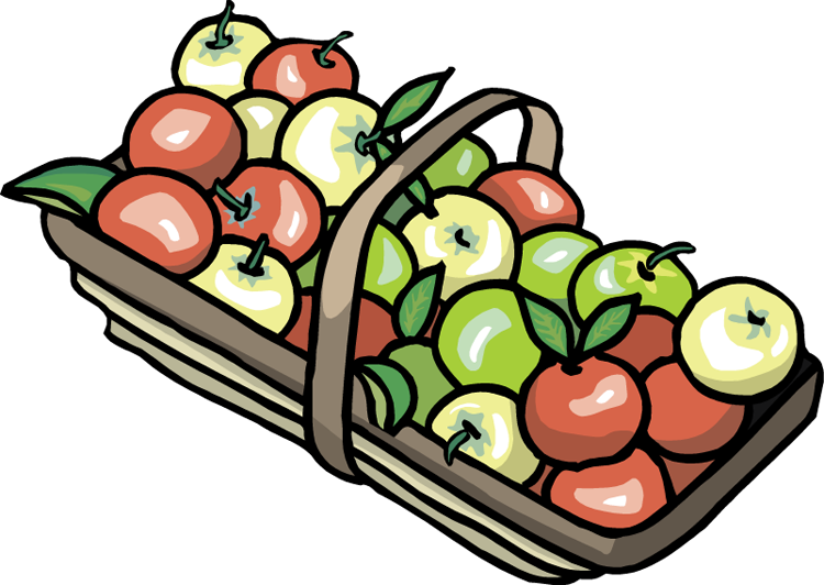 4 Cups Apples, Chopped 2 Tsp Cinnamon 1/2 Cup Raisins - Basket Of Apples Clipart - Free Transparent PNG Clipart Images Download. - Transparent PNG Free Download