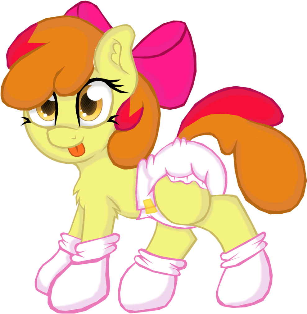 Apple Bloom Diapers - Free Transparent PNG Clipart Images Download. - Transparent PNG Free Download