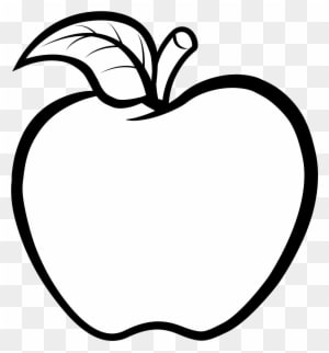 Clip Art - White Apple Clipart - Free Transparent PNG Clipart Images Download. - Transparent PNG Free Download