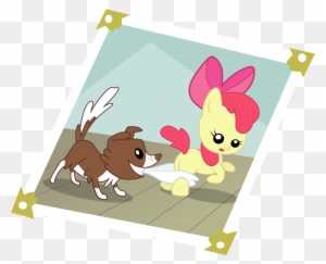 My Little Pony Friendship Is Magic Baby Apple Bloom - My Little Pony Baby Apple Bloom - Free Transparent PNG Clipart Images Download. - Transparent PNG Free Download