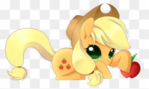 My Little Pony Friendship Is Magic Wallpaper Possibly - My Little Pony Apple Jack Cute - Free Transparent PNG Clipart Images Download. - Transparent PNG Free Download