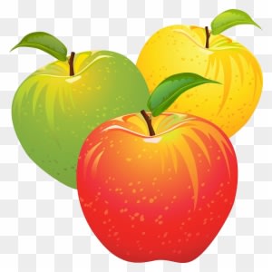 Apple Clipart Wallpaper Download - Ripe Apples Cliparts - Free Transparent PNG Clipart Images Download. - Transparent PNG Free Download