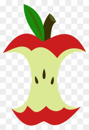 Apple Heart Clipart - Draw A Apple Core - Free Transparent PNG Clipart Images Download. - Transparent PNG Free Download
