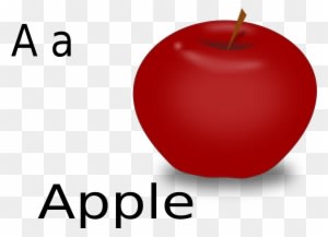 Apple Clipart Letter - Apple Clipart - Free Transparent PNG Clipart Images Download. - Transparent PNG Free Download