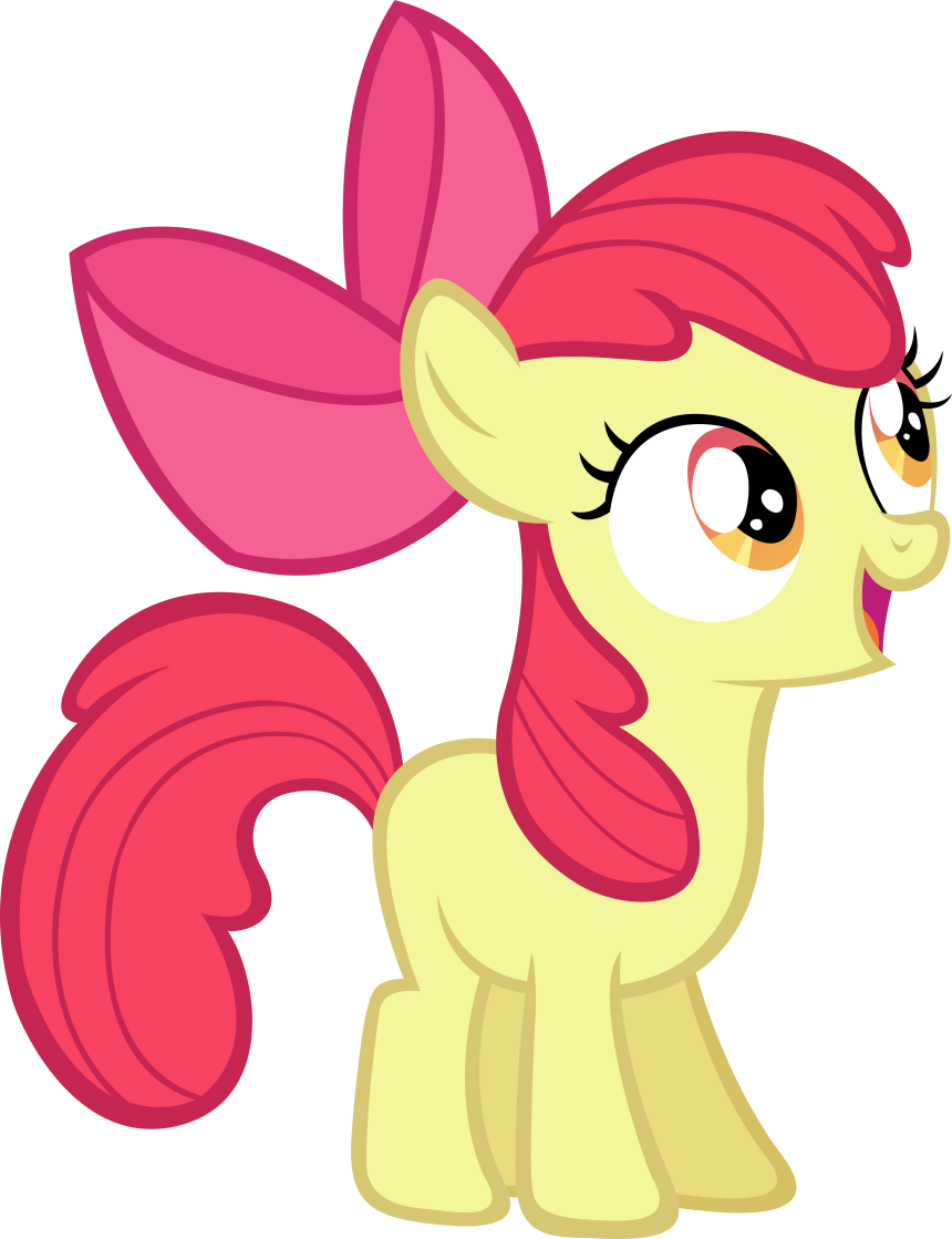 My Little Pony Clipart Apple Bloom - My Little Pony Apple Bloom - Free Transparent PNG Clipart Images Download. - Transparent PNG Free Download