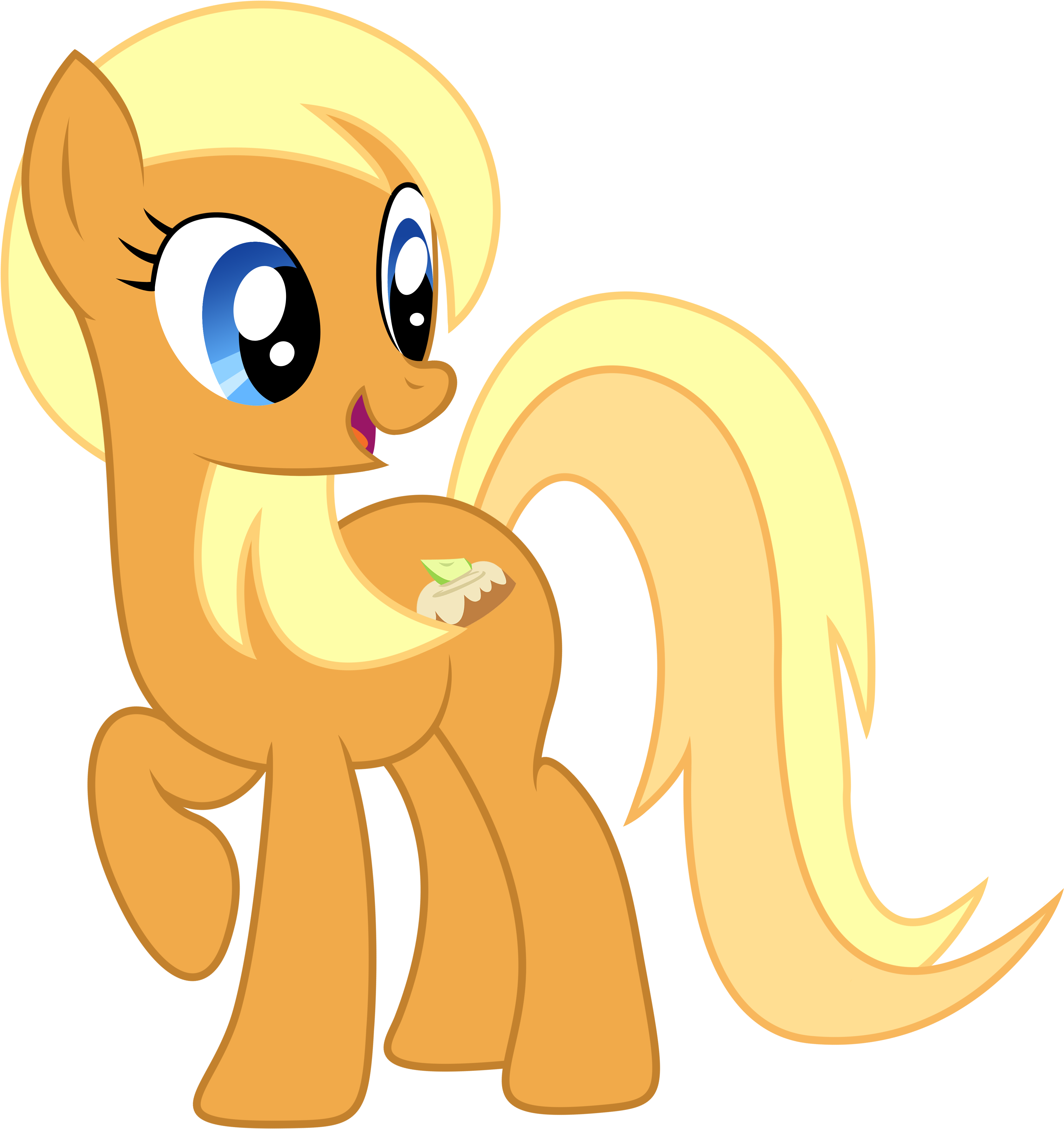 Apple Cobbler Vector By Kooner-cz - Mlp Apple Cobbler - Free Transparent PNG Clipart Images Download. - Transparent PNG Free Download