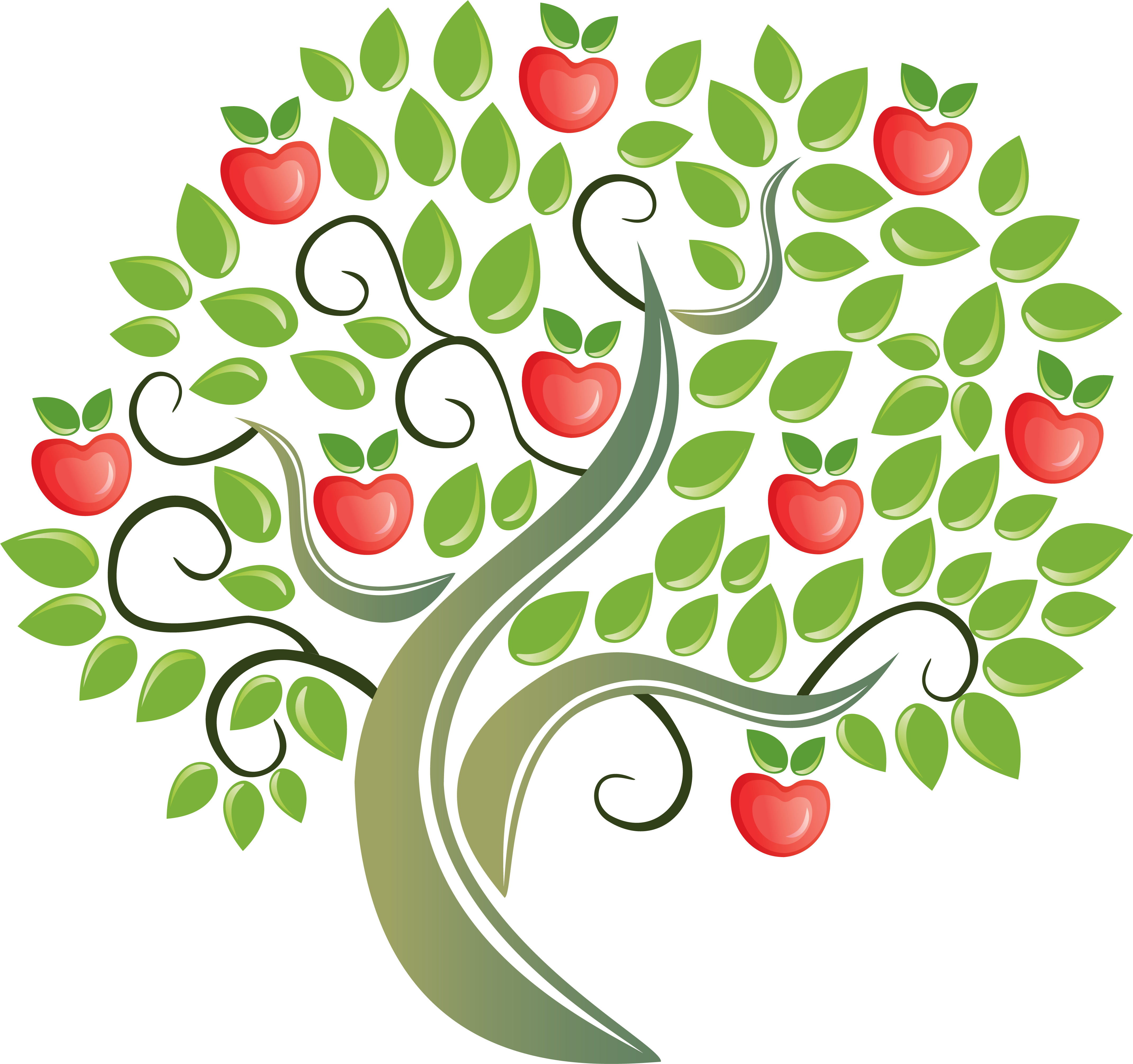 Mis Laminas Para Decoupage - Apple Tree Tote Bag, Adult Unisex, Natural - Free Transparent PNG Clipart Images Download. - Transparent PNG Free Download