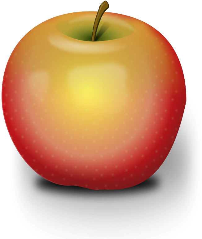 Free To Use Public Domain Apple Clip Art - Green Apple - Free Transparent PNG Clipart Images Download. - Transparent PNG Free Download