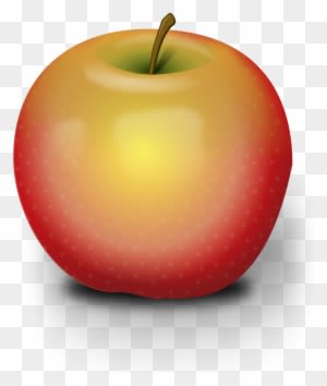 Free To Use Public Domain Apple Clip Art - Green Apple - Free Transparent PNG Clipart Images Download. - Transparent PNG Free Download