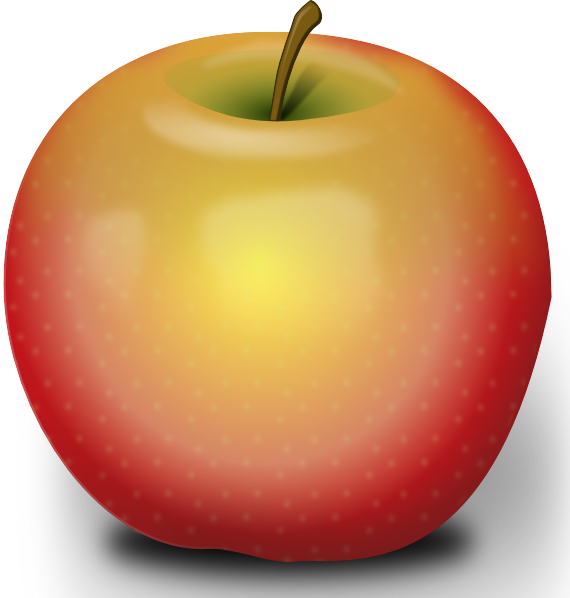 Free Vector Photorealistic Red Apple Clip Art - Green Apple - Free Transparent PNG Clipart Images Download. - Transparent PNG Free Download