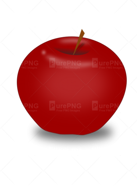Red Apple Design - Free Transparent PNG Clipart Images Download. - Transparent PNG Free Download