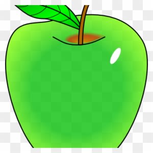 Green Apple Clipart Shaded Green Apple Clip Art At - Apple Clip Art - Free Transparent PNG Clipart Images Download. - Transparent PNG Free Download