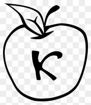 Apple, Food, Fruit, Apples, Outline, White - Apple Clip Art - Free Transparent PNG Clipart Images Download. - Transparent PNG Free Download