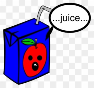 Juice Clip Art At Clker - Apple Juice Box - Free Transparent PNG Clipart Images Download. - Transparent PNG Free Download