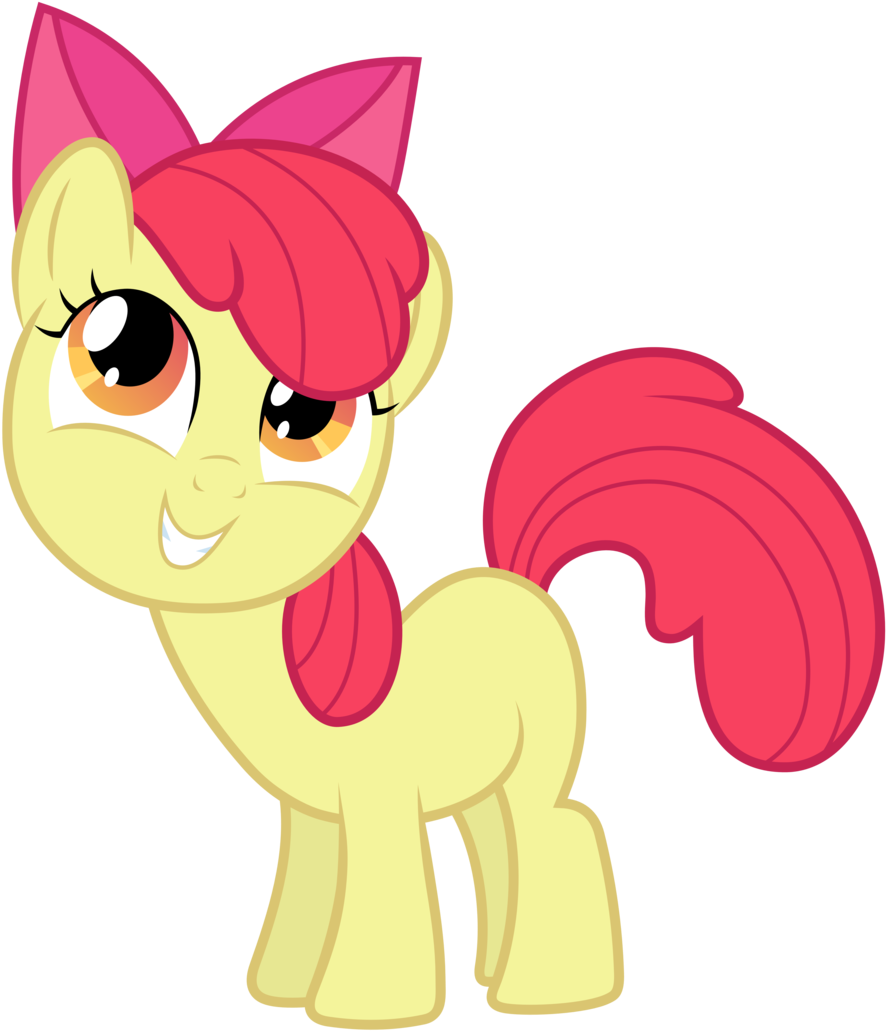My Little Pony Clipart Apple Bloom - My Little Pony Apple Bloom - Free Transparent PNG Clipart Images Download. - Transparent PNG Free Download