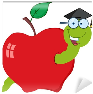 Worm In Apple - Free Transparent PNG Clipart Images Download. - Transparent PNG Free Download