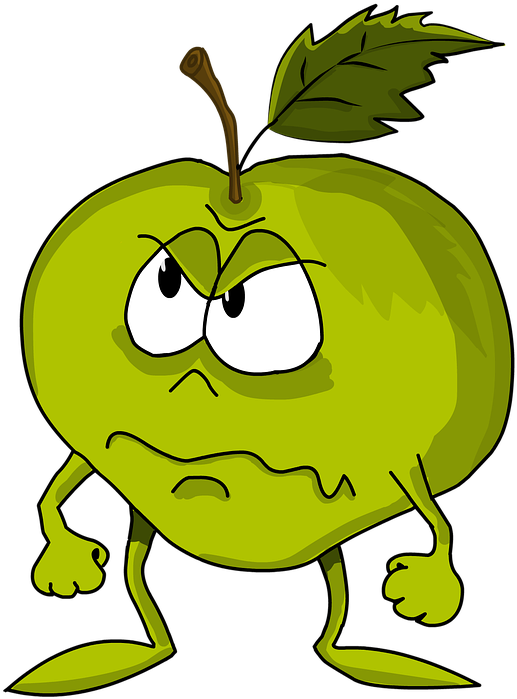 Cartoon Fruit 25, Buy Clip Art - Apple - Free Transparent PNG Clipart Images Download. - Transparent PNG Free Download
