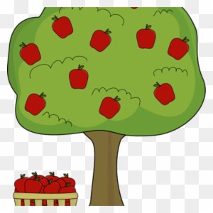 Apple Basket Clipart Apple Tree With Apple Basket Clip - Apple Trees Clip Art - Free Transparent PNG Clipart Images Download. - Transparent PNG Free Download