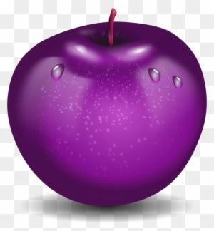Purple Apple Stock Image - Purple Apples Clipart - Free Transparent PNG Clipart Images Download. - Transparent PNG Free Download