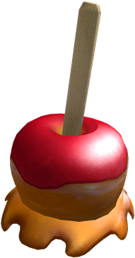 Caramel Apple On Your Head - Candy Apple Hair Roblox - Free Transparent PNG Clipart Images Download. - Transparent PNG Free Download