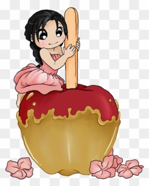 Caramel Apple By Art Forarts Sake - Drawing Of Caramel Candy Apple - Free Transparent PNG Clipart Images Download. - Transparent PNG Free Download