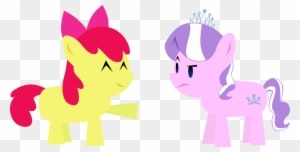 Simple Diamond Tiara And Apple Bloom By Metatiara - Apple Bloom - Free Transparent PNG Clipart Images Download. - Transparent PNG Free Download