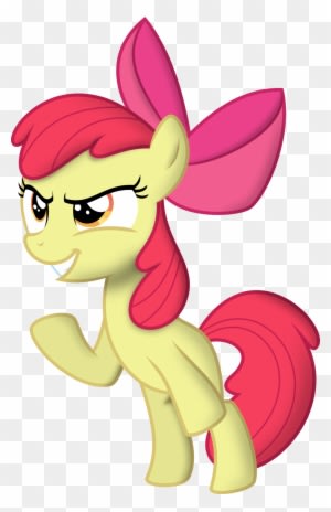 Evilish Applebloom By Yetioner Evilish Applebloom By - Apple Bloom Angry Vector - Free Transparent PNG Clipart Images Download. - Transparent PNG Free Download