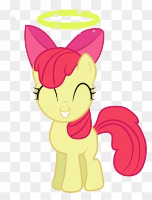 Little Angel Apple Bloom By Creshosk - Apple Bloom Angel - Free Transparent PNG Clipart Images Download. - Transparent PNG Free Download