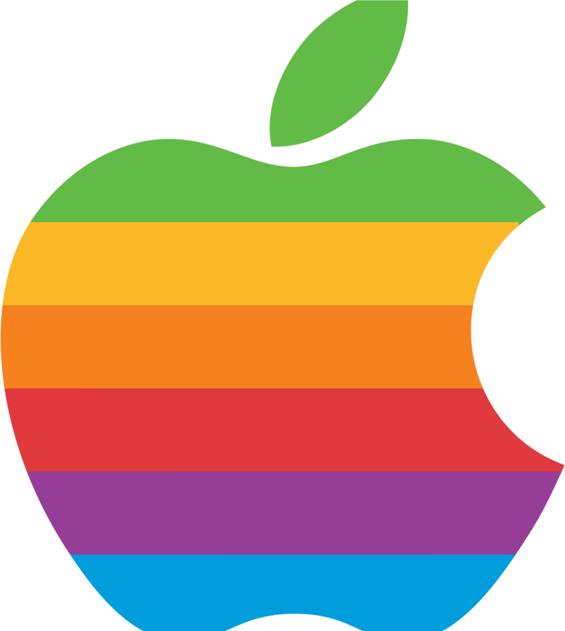 Related To Colored Apple Logo - Apple Rainbow Logo Png - Free Transparent PNG Clipart Images Download. - Transparent PNG Free Download