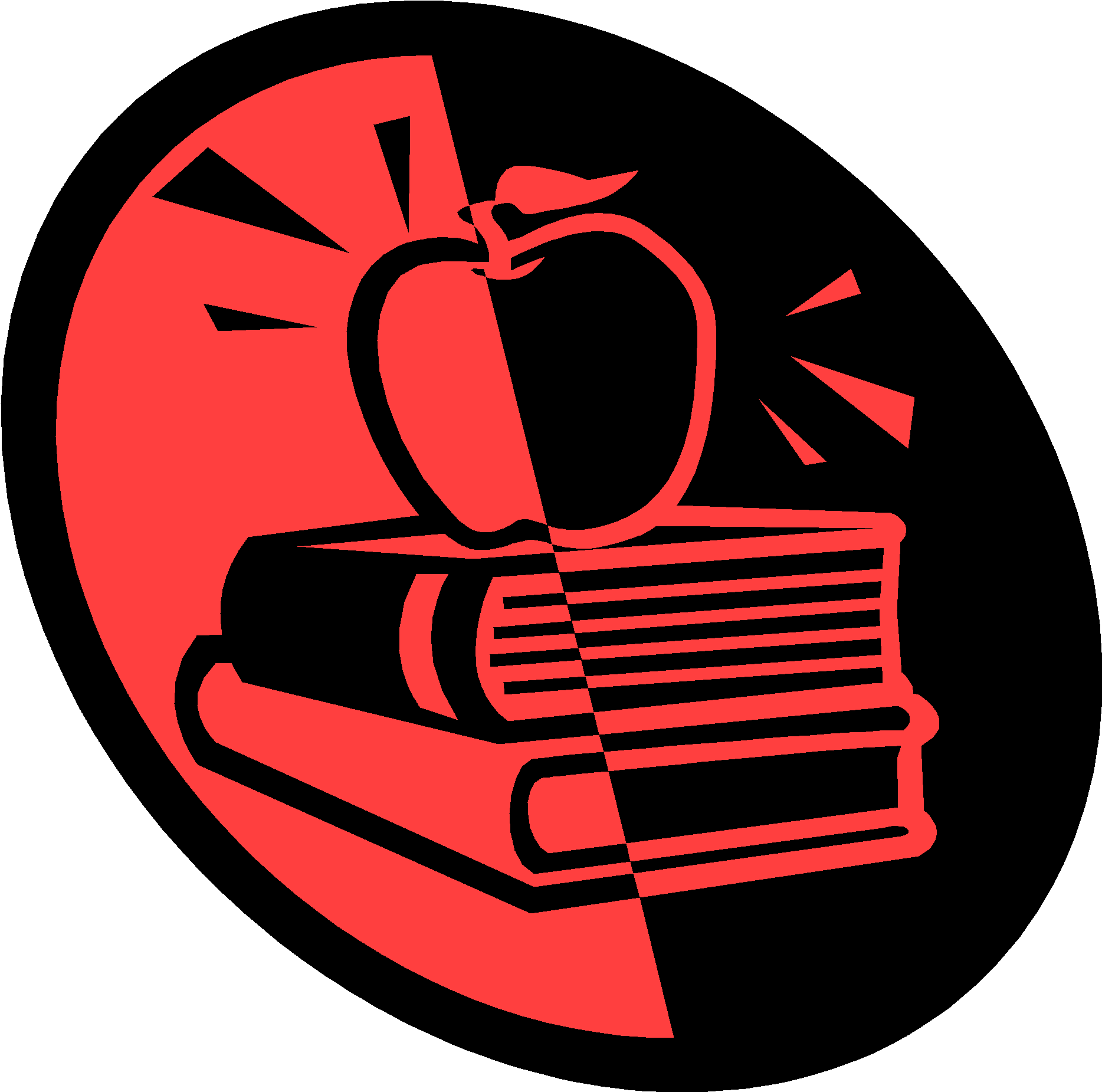 Family Was Finally Reunited In Des Moines, The Earhart - Apple On Top Of Books - Free Transparent PNG Clipart Images Download. - Transparent PNG Free Download