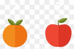 Apples To Oranges - Apples And Oranges Clipart - Free Transparent PNG Clipart Images Download. - Transparent PNG Free Download
