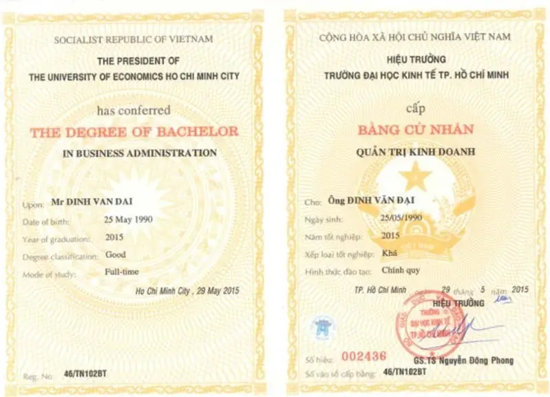 Làm bằng Đại học Kinh tế TPHCM - Nhanh chóng, Uy tín, Giá rẻ