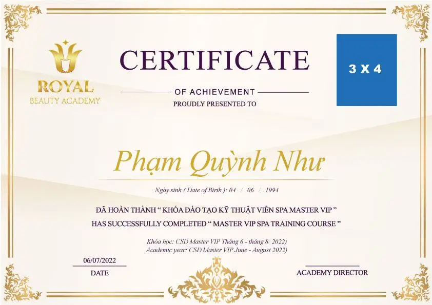 Học Nail Lấy Bằng Quốc Tế - Làm Bằng Nail Quốc Tế Uy Tín, Giá Rẻ, Tem Phôi Thật