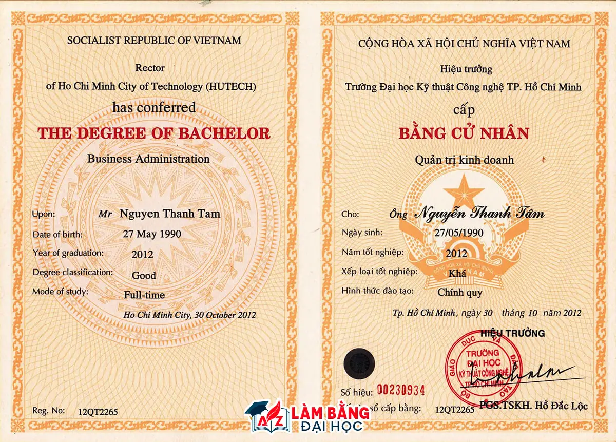 Làm bằng Đại học Hàng hải uy tín, giá rẻ - Làm Bằng AZ