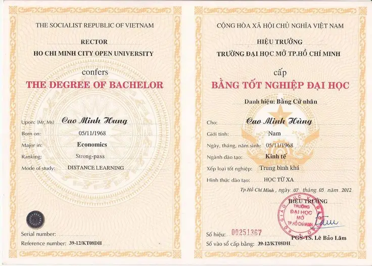 Làm Bằng Đại Học Có Hồ Sơ Gốc: Bí Mật Của Thành Công Sự Nghiệp