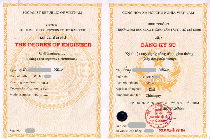 Làm Bằng Đại Học Giá Rẻ Tem Phôi Thật - Hoàn Thiện Mọi Chi Tiết
