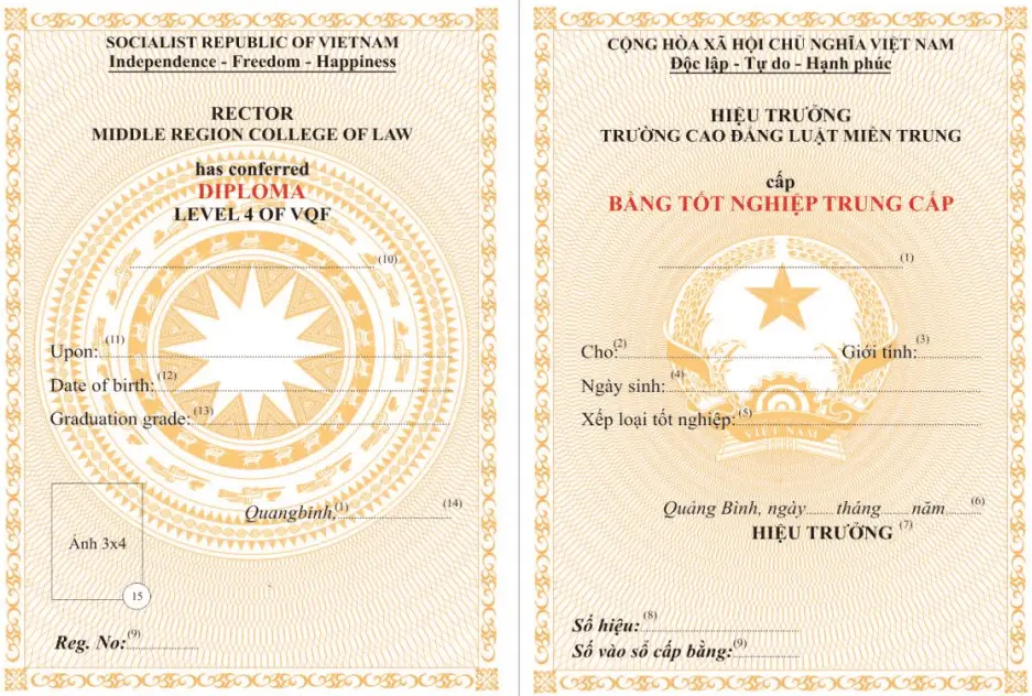 Làm Bằng Trung Cấp Bao Công Chứng Trọn Đời Giá Rẻ - Làm Bằng AZ