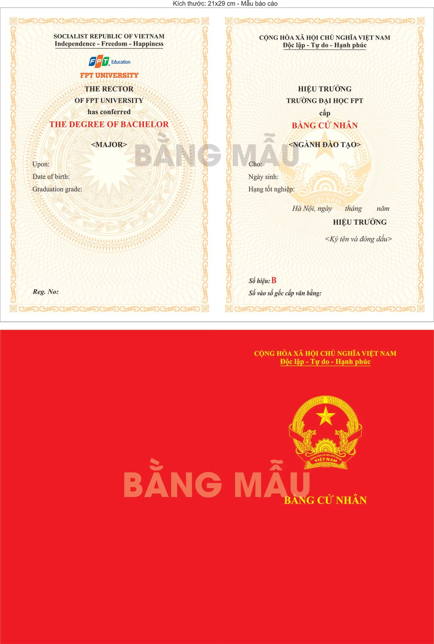 Làm bằng đại học chất lượng nhất thị trường - Lấy ngay, bao công chứng trọn đời