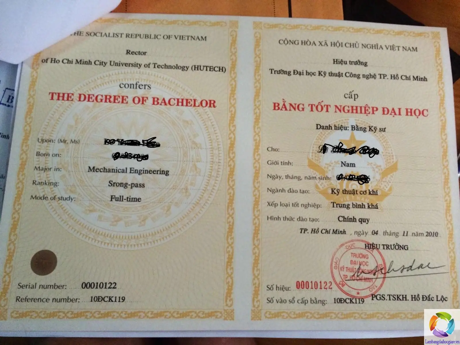 Làm bằng đại học chuẩn Bộ Giáo dục uy tín, chất lượng tại Làm Bằng AZ