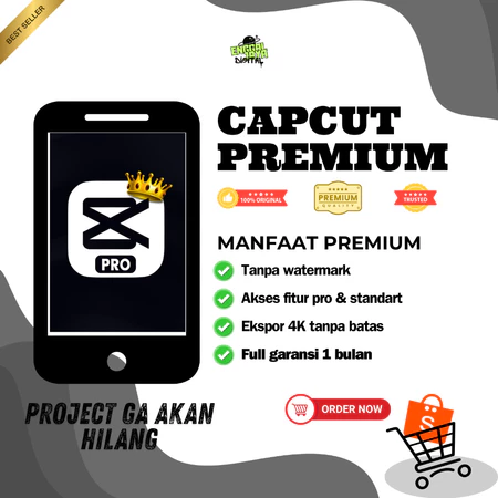 LANGGANAN TEMPLATE CAPCUT PREMIUM BULANAN SEMUA DEVICE