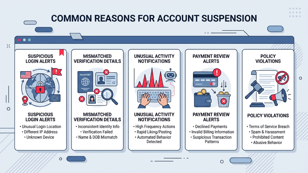 Account Suspension Compliance Rules