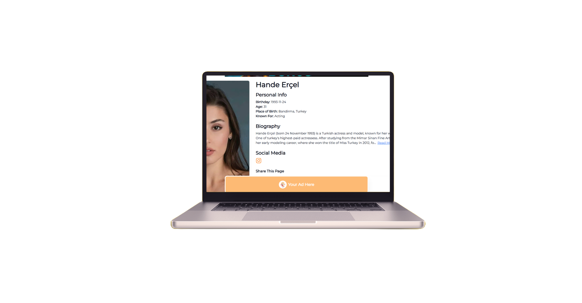 Footer ad format