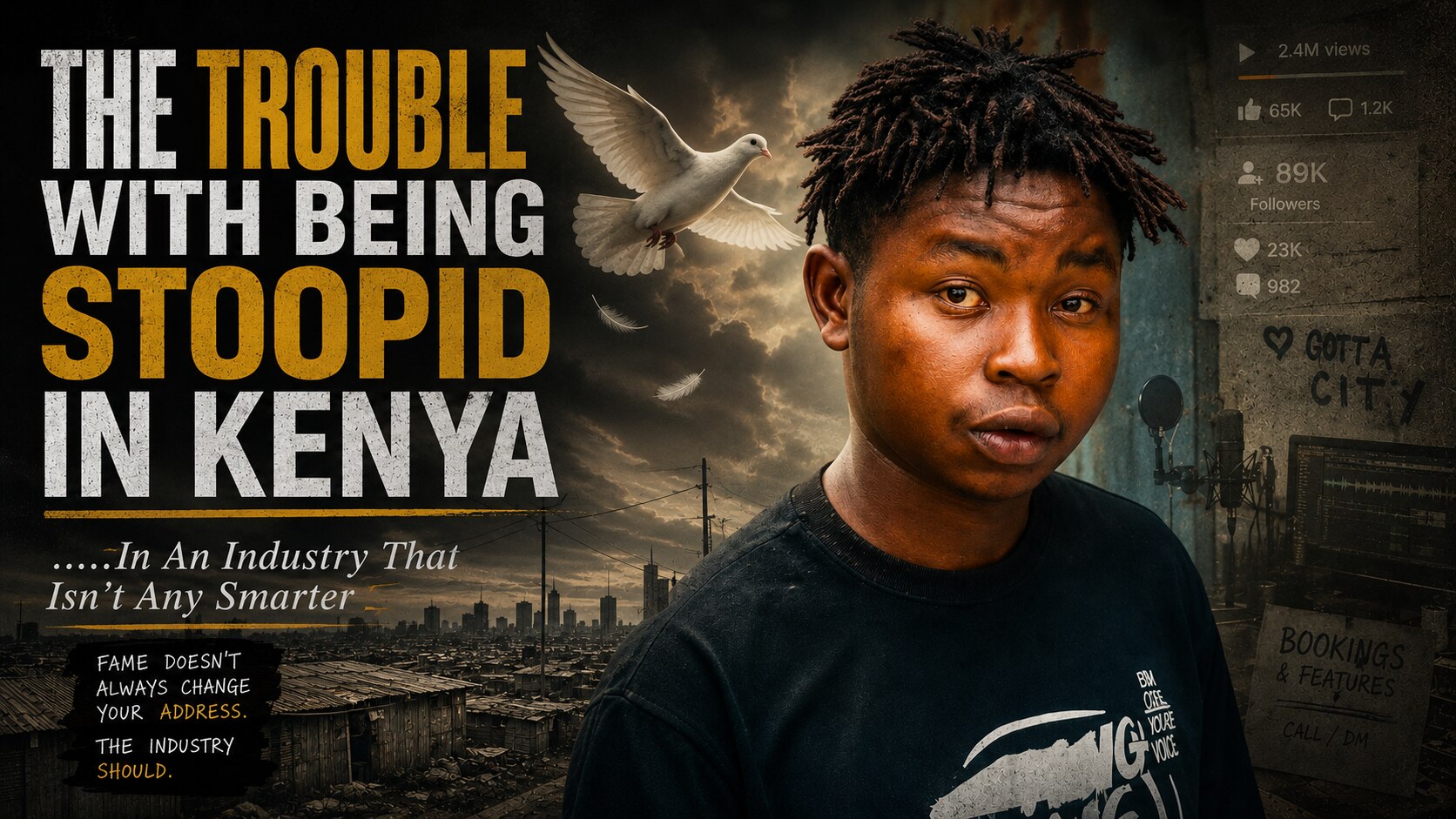 THE TROUBLE WITH BEING STOOPID IN KENYA