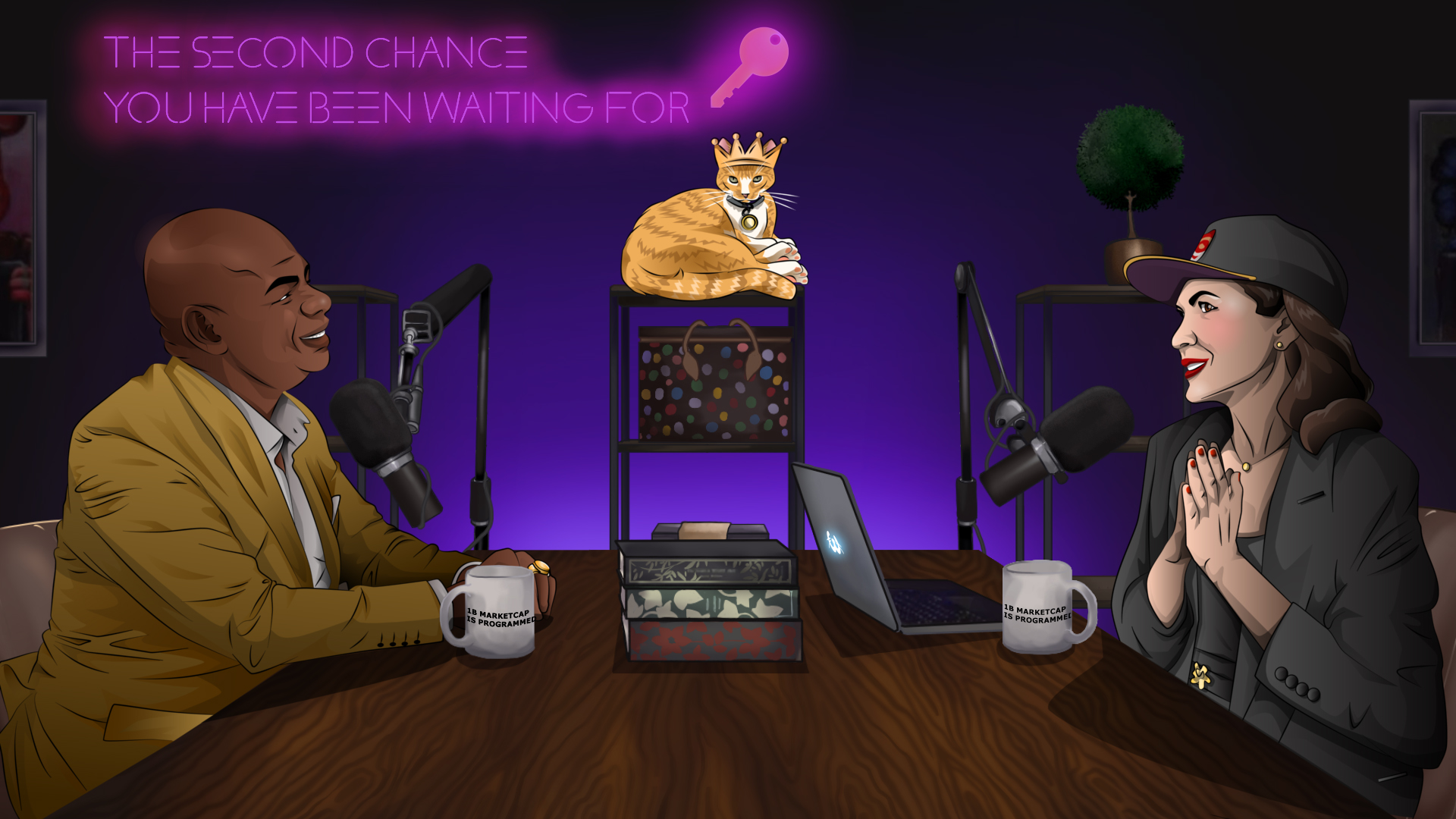 Podcast scene