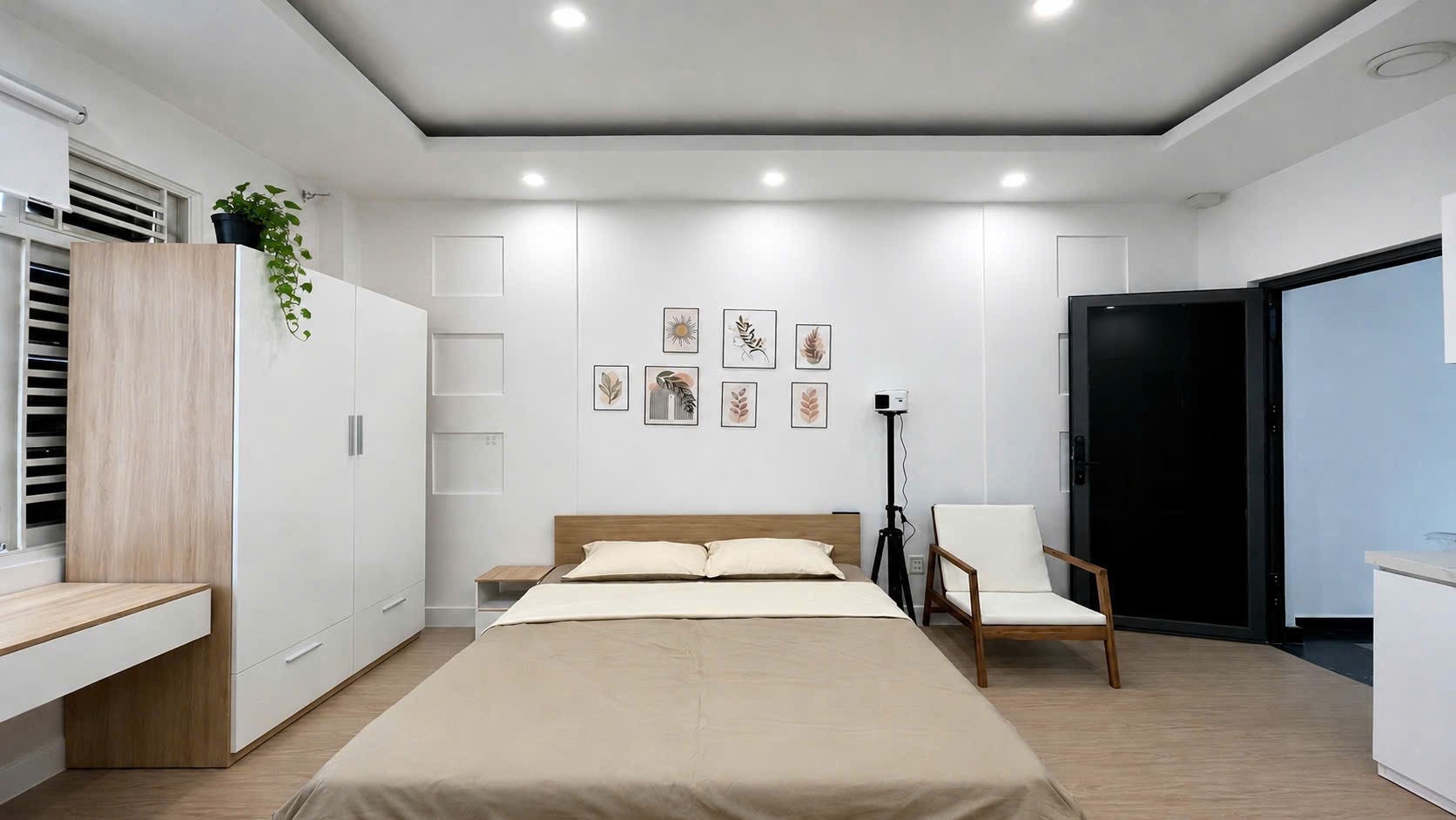 Cho thuê Studio cửa sổ thoáng mát full nội thất
