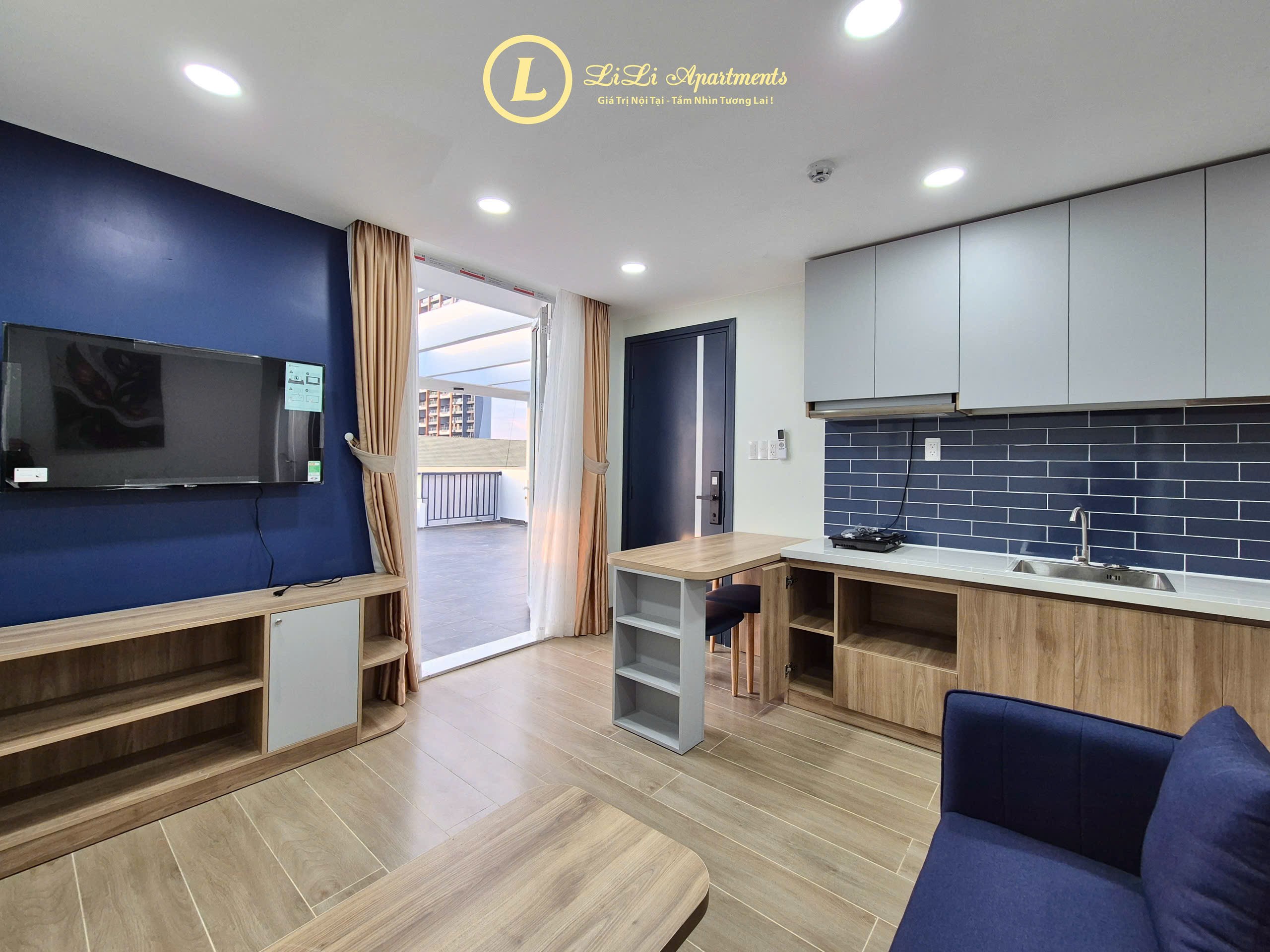 Cho thuê Penthouse 2PN view đẹp
