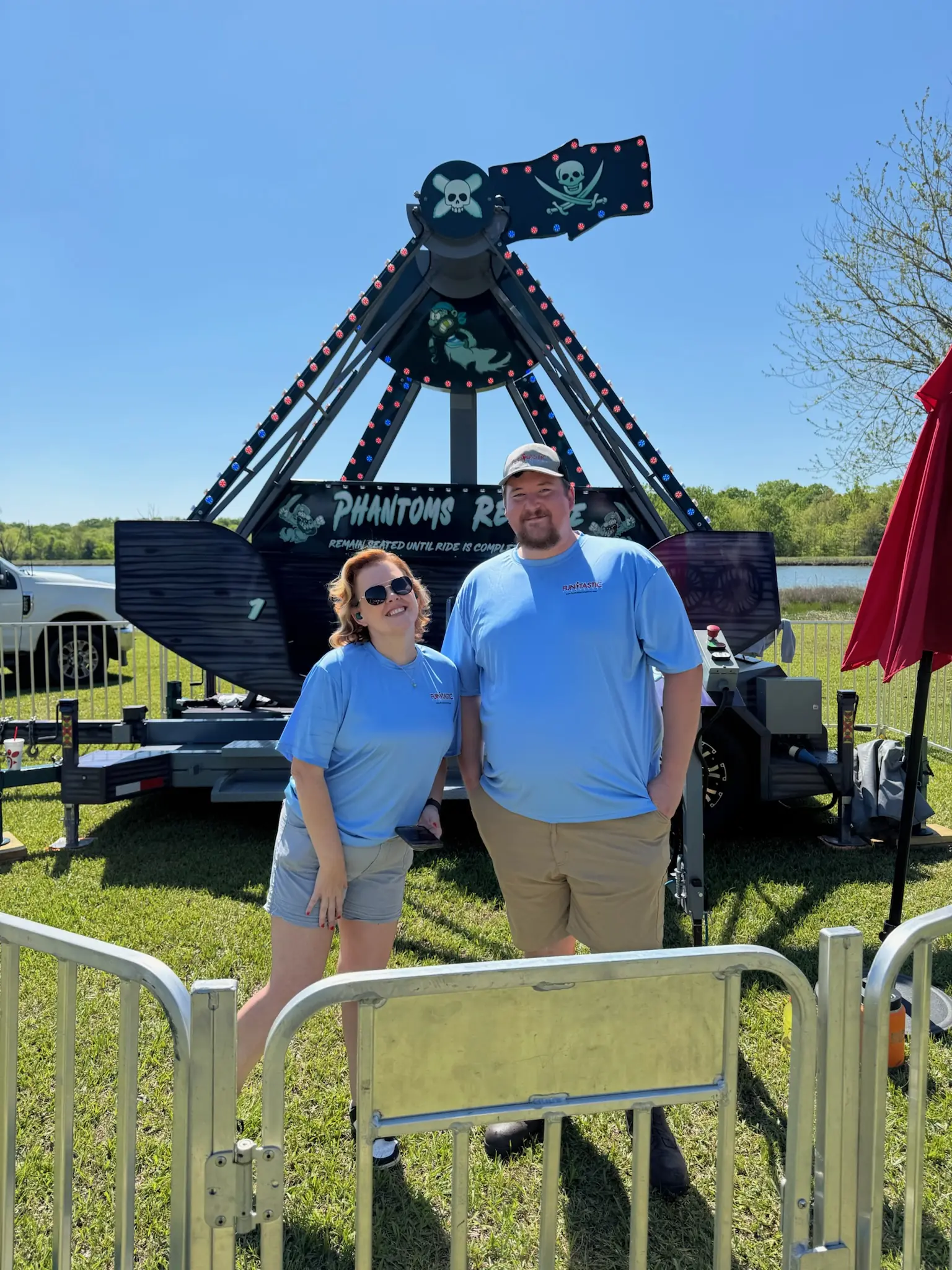 Event Staff Managing Attractions