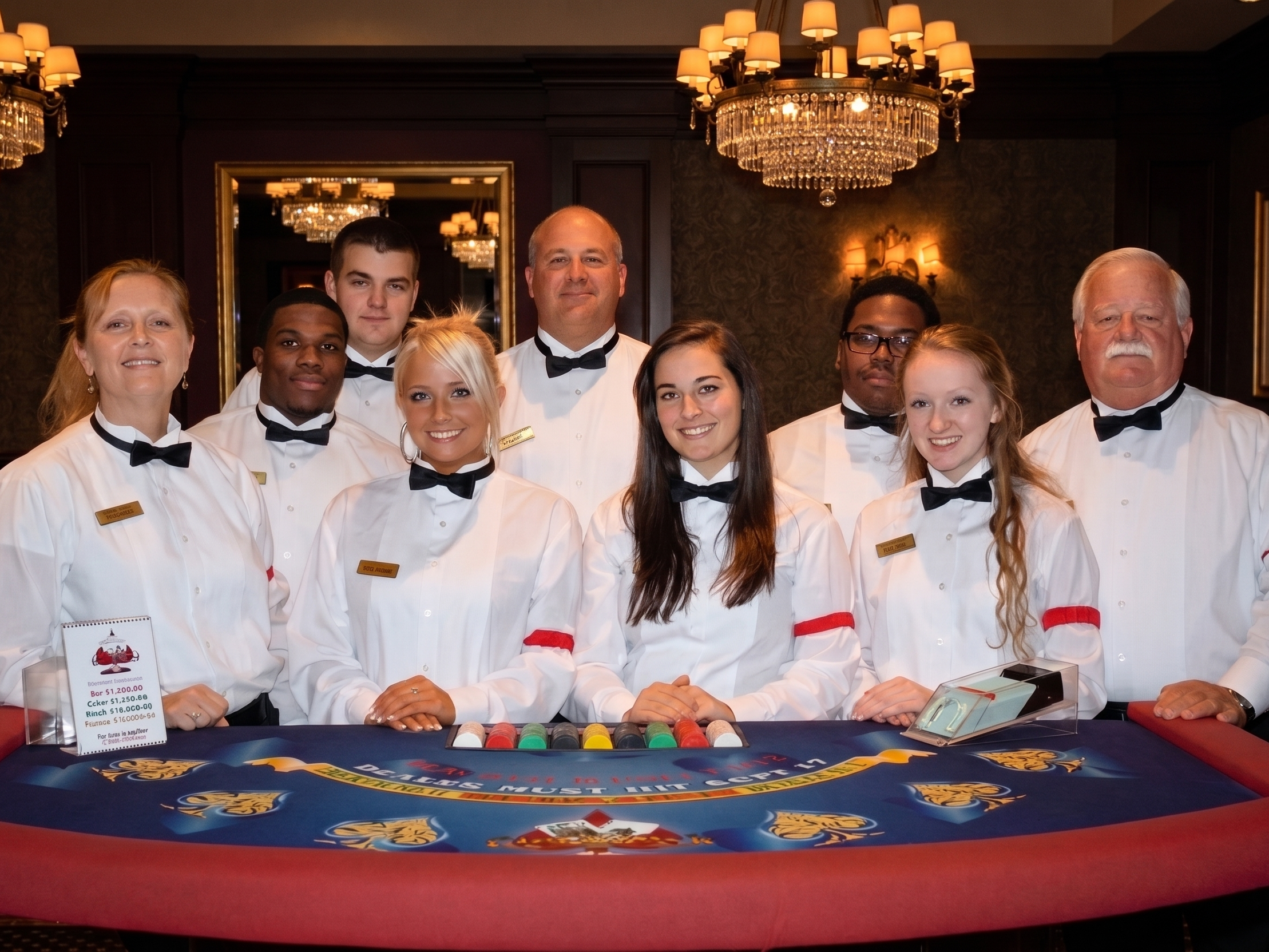 Professional Casino Dealers