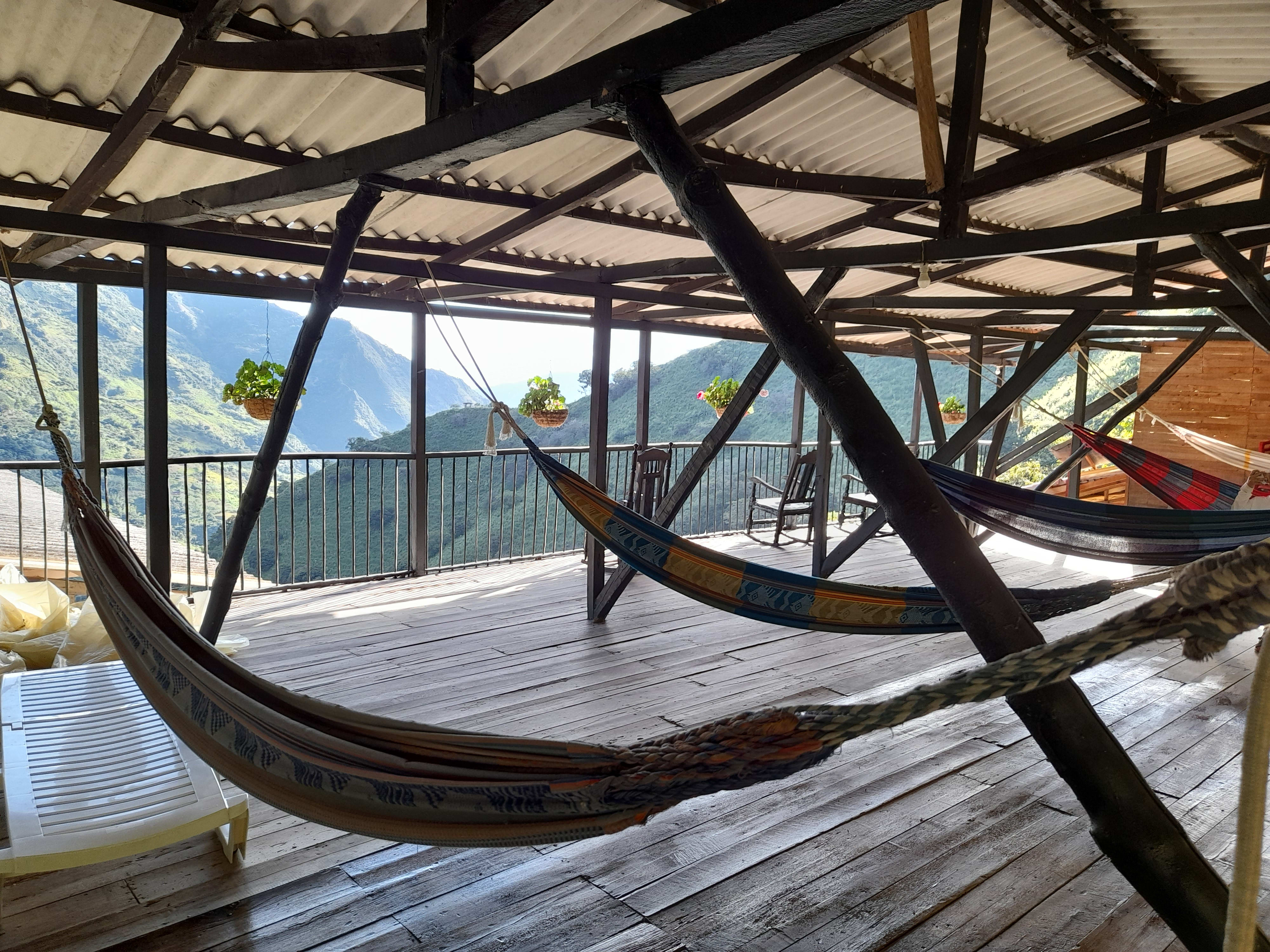 Vista aérea del Salto del Aures