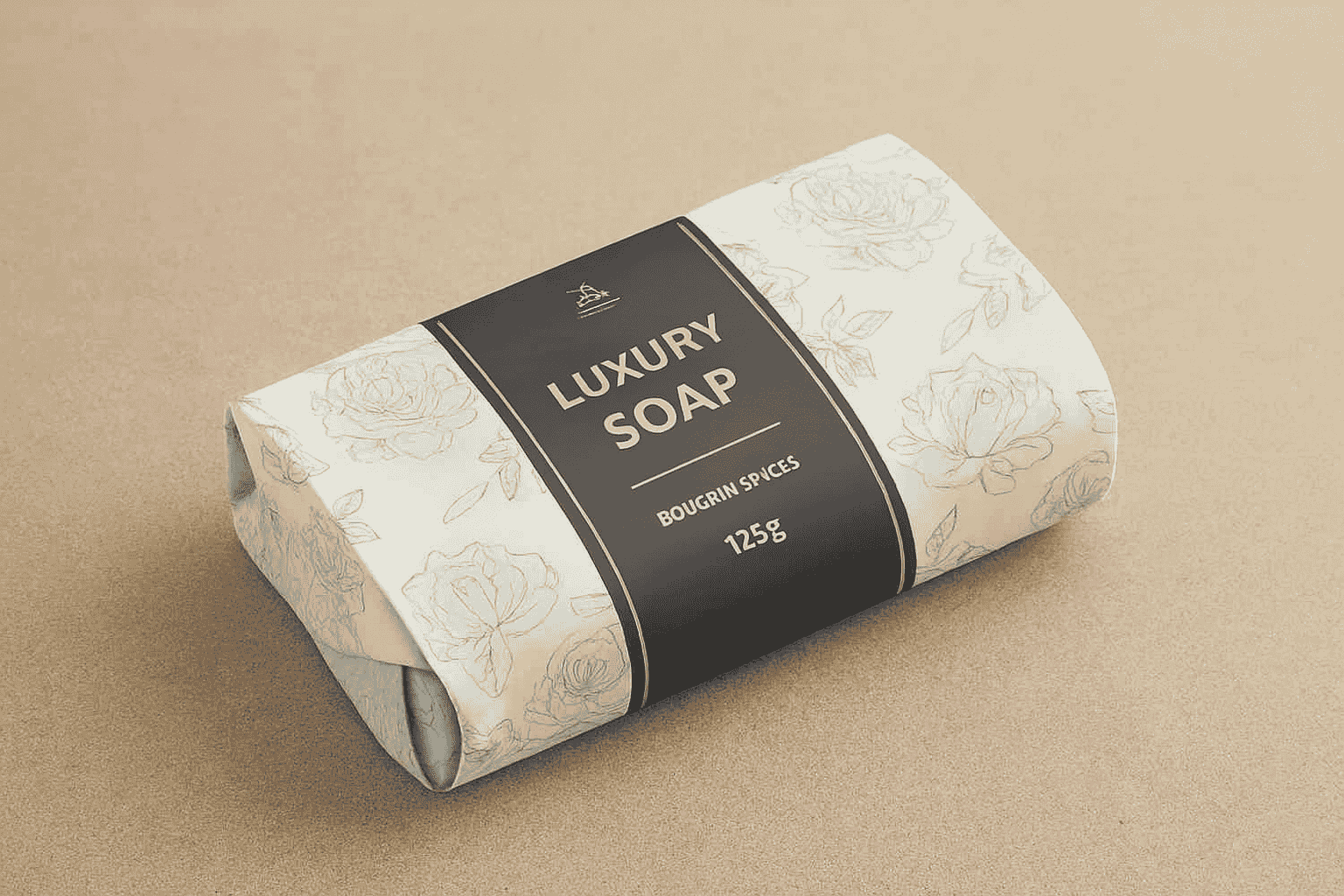 Printed Soap white paper 